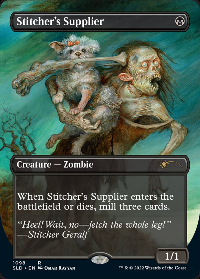 Stitcher's Supplier (Borderless) [Secret Lair Drop Series] [Foil]