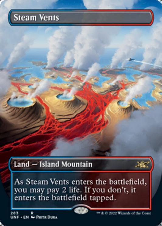 Steam Vents (Borderless) [Unfinity] [Foil]