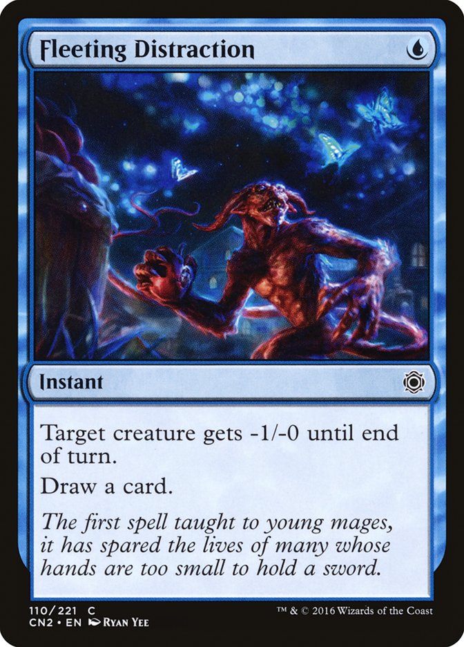Fleeting Distraction [Conspiracy: Take the Crown] [Foil]