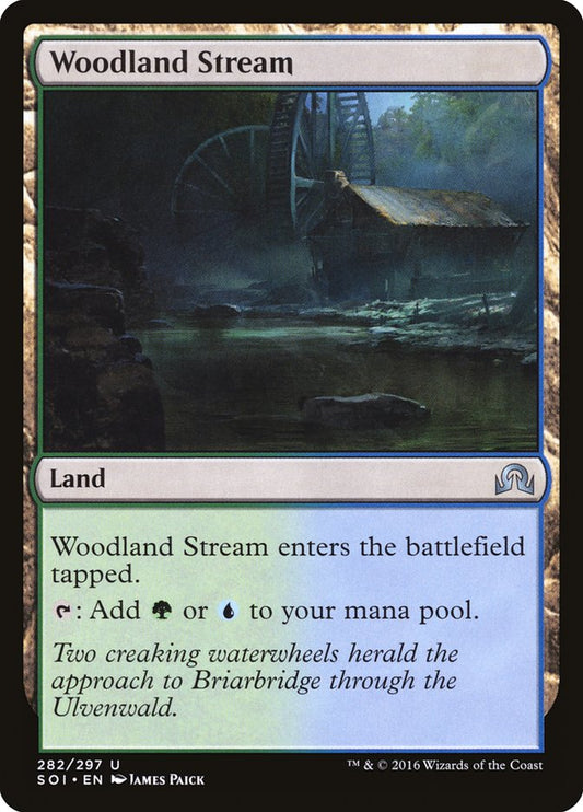 Woodland Stream [Shadows over Innistrad] [Foil]