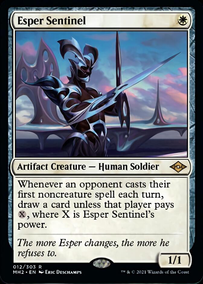 Esper Sentinel [Modern Horizons 2] [Foil]