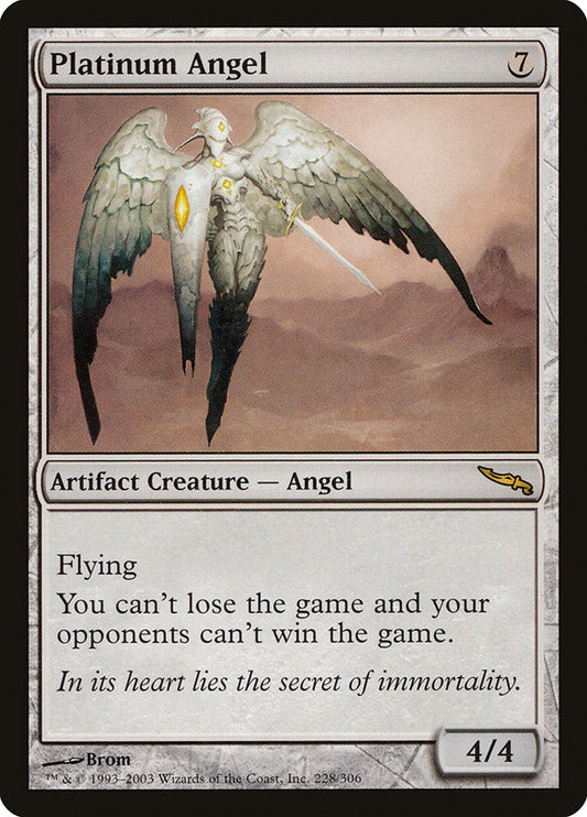 Platinum Angel [Mirrodin] [Foil]