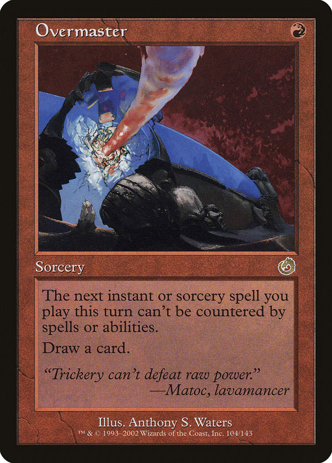 Overmaster [Torment] [Foil]
