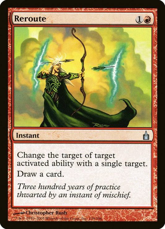 Reroute [Ravnica: City of Guilds] [Foil]