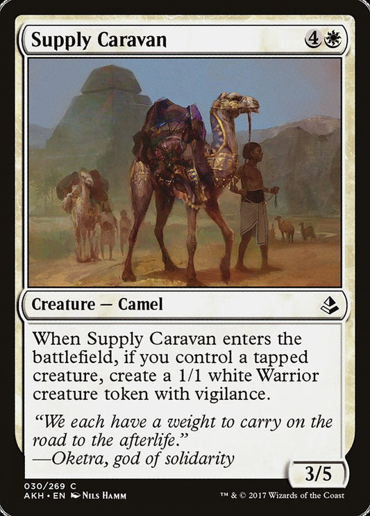 Supply Caravan [Amonkhet] [Foil]