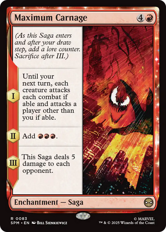 Maximum Carnage [Marvel's Spider-Man] [Foil]