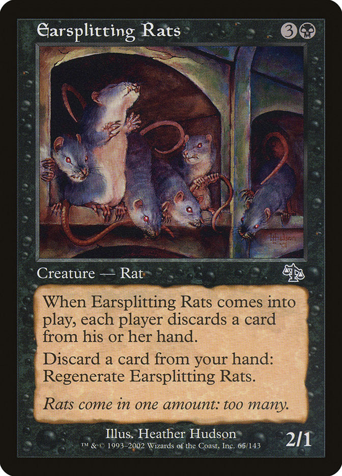 Earsplitting Rats [Judgment] [Foil]