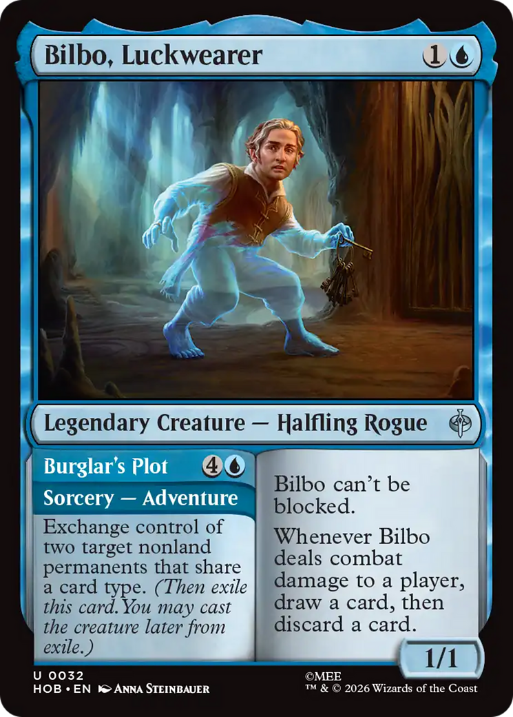 Bilbo, Luckwearer [The Hobbit]