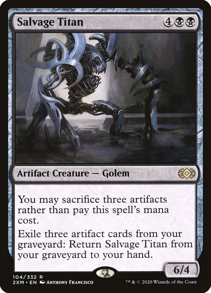 Salvage Titan [Double Masters] [Foil]