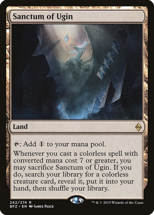 Sanctum of Ugin [Battle for Zendikar] [Foil]