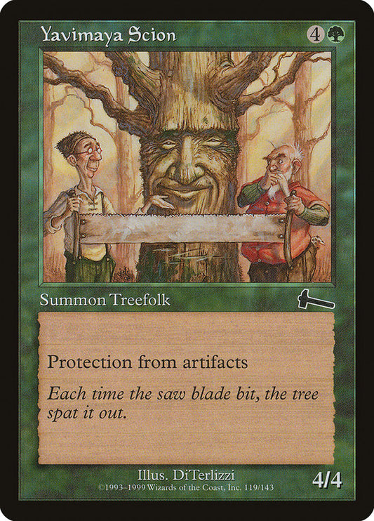 Yavimaya Scion [Urza's Legacy] [Foil]