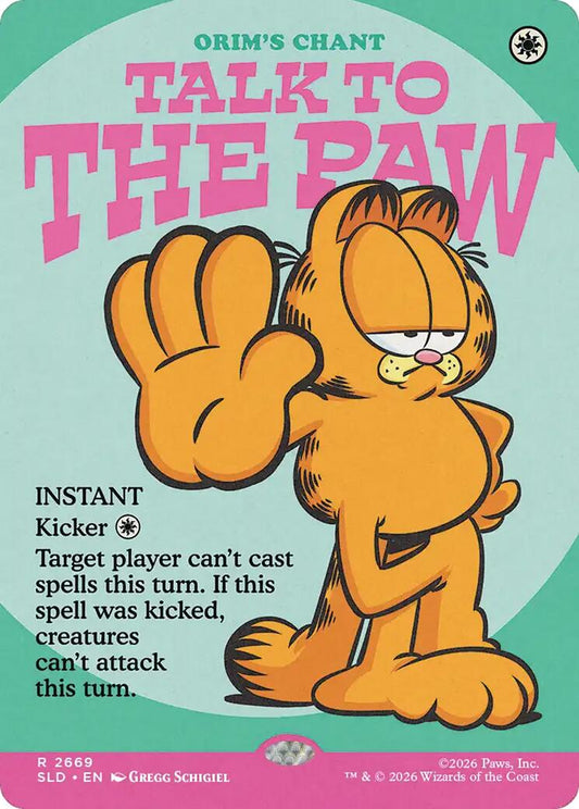 Talk to the Paw - Orim's Chant [Secret Lair Drop Series] [Foil]