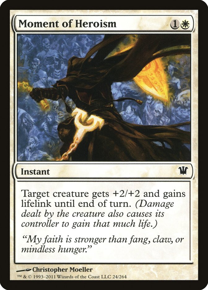 Moment of Heroism [Innistrad] [Foil]