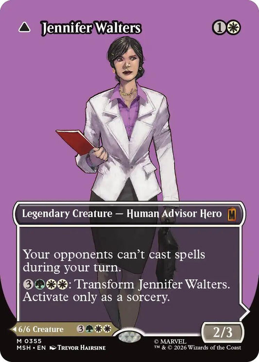 Jennifer Walters // The Sensational She-Hulk (Borderless) (0355) [Marvel Super Heroes]