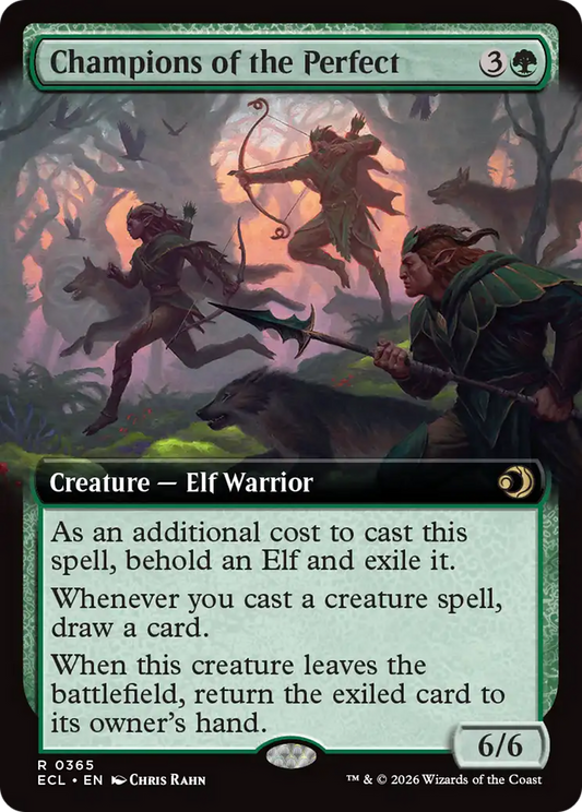 Champions of the Perfect (Extended Art) [Lorwyn Eclipsed] [Foil]