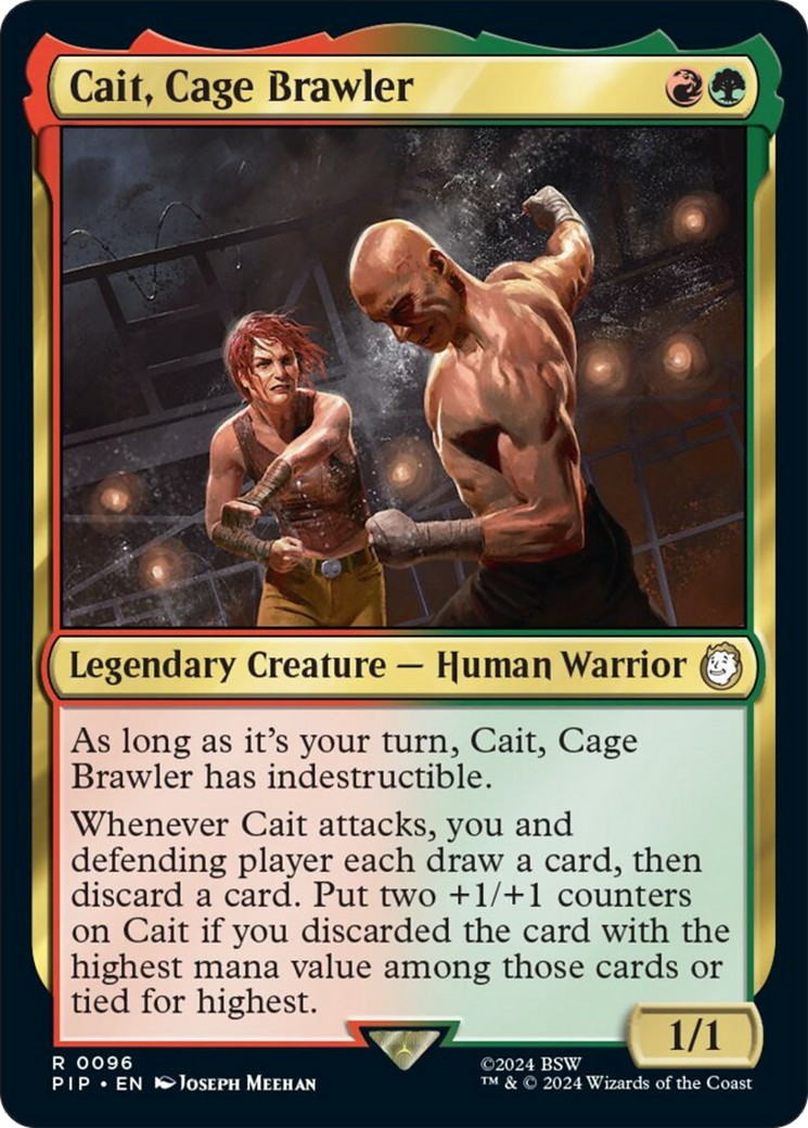 Cait, Cage Brawler [Fallout] [Foil]