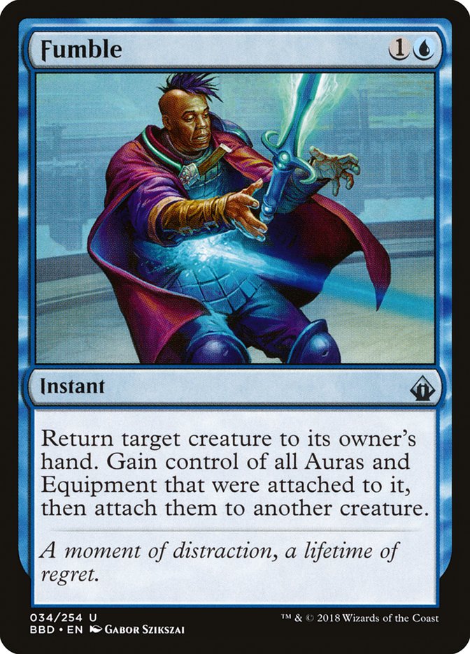 Fumble [Battlebond] [Foil]