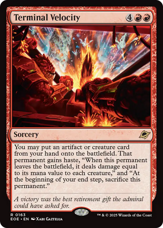 Terminal Velocity [Edge of Eternities] [Foil]