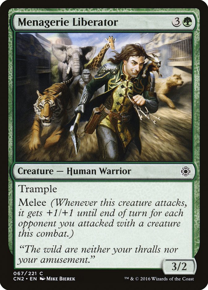 Menagerie Liberator [Conspiracy: Take the Crown] [Foil]