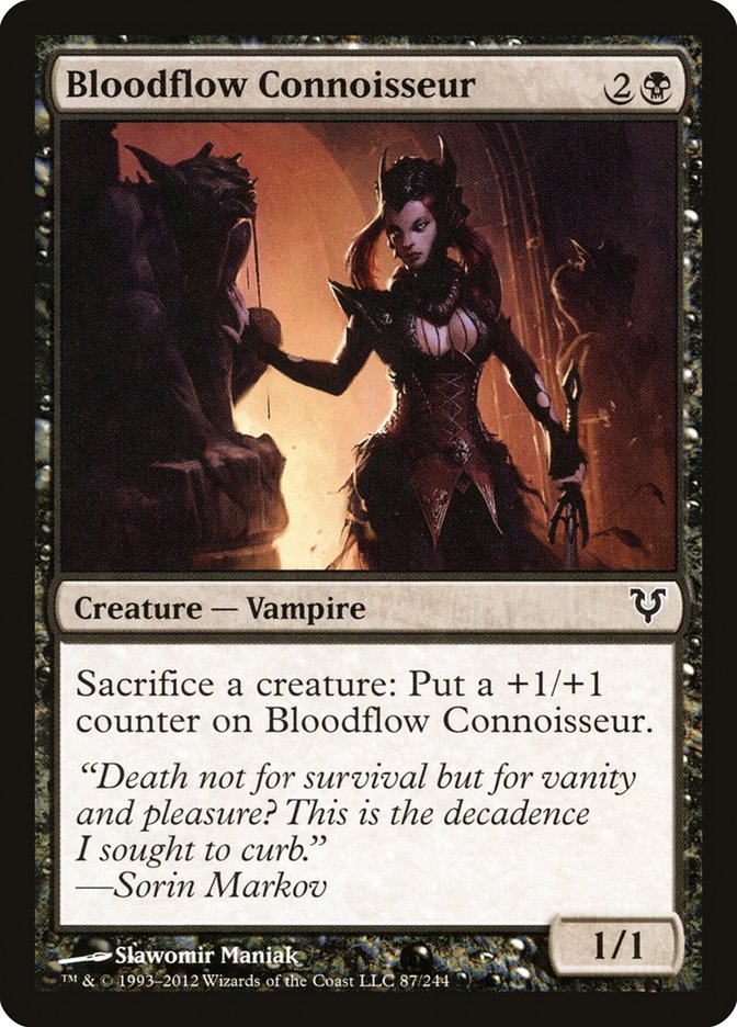 Bloodflow Connoisseur [Avacyn Restored] [Foil]