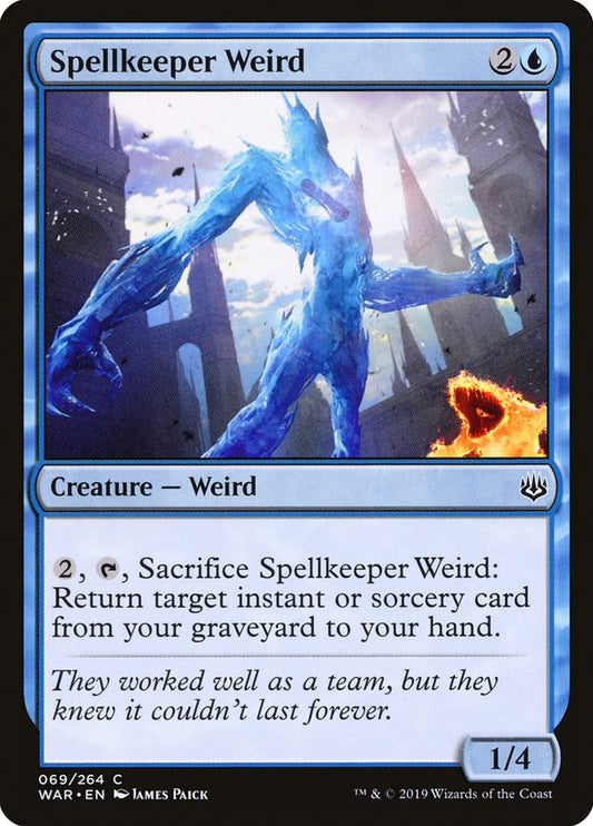 Spellkeeper Weird [War of the Spark] [Foil]