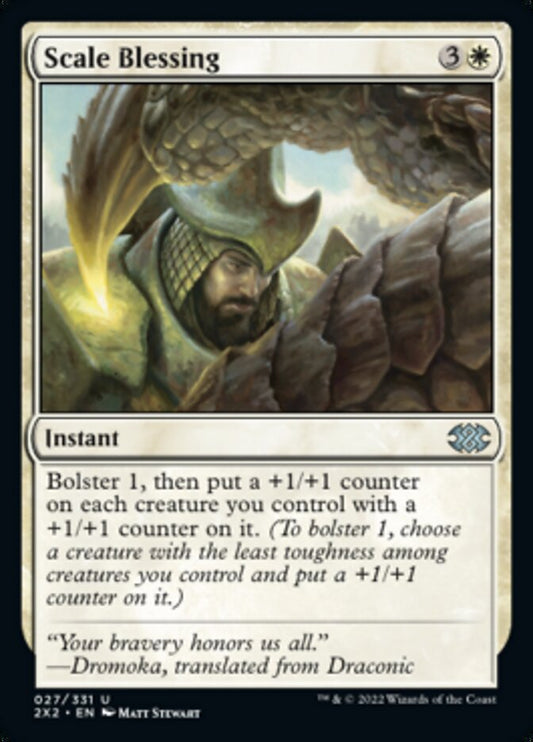 Scale Blessing [Double Masters 2022] [Foil]