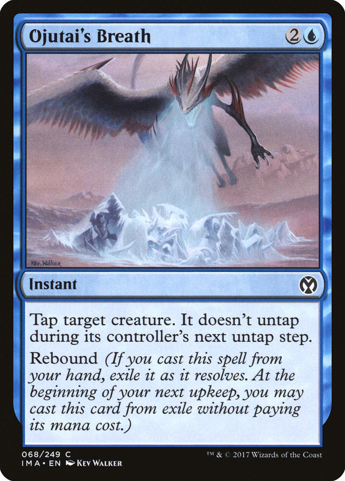 Ojutai's Breath [Iconic Masters] [Foil]