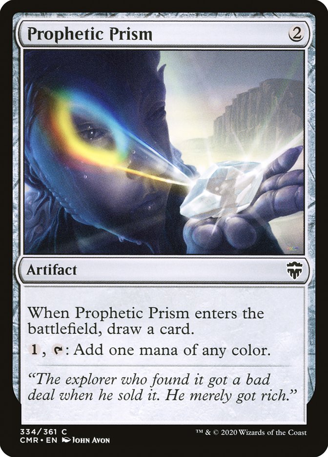Prophetic Prism [Commander Legends] [Foil]