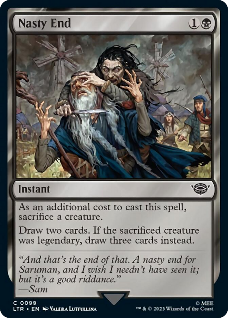 Nasty End [The Lord of the Rings: Tales of Middle-Earth] [Foil]