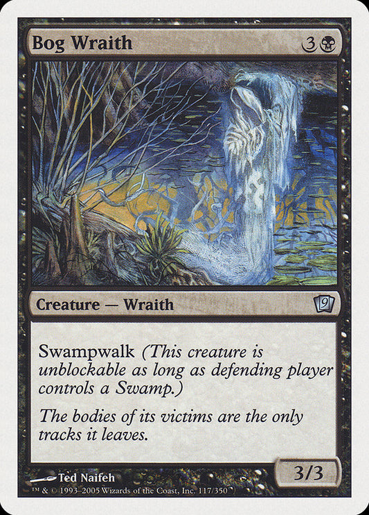 Bog Wraith [Ninth Edition] [Foil]