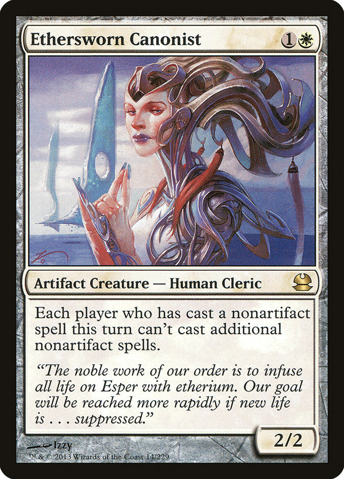 Ethersworn Canonist [Modern Masters] [Foil]