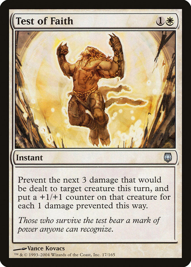 Test of Faith [Darksteel] [Foil]