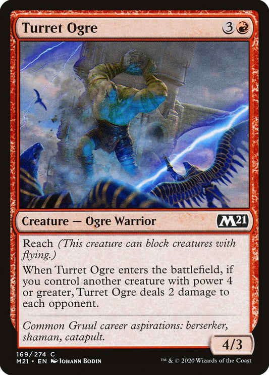 Turret Ogre [Core Set 2021] [Foil]