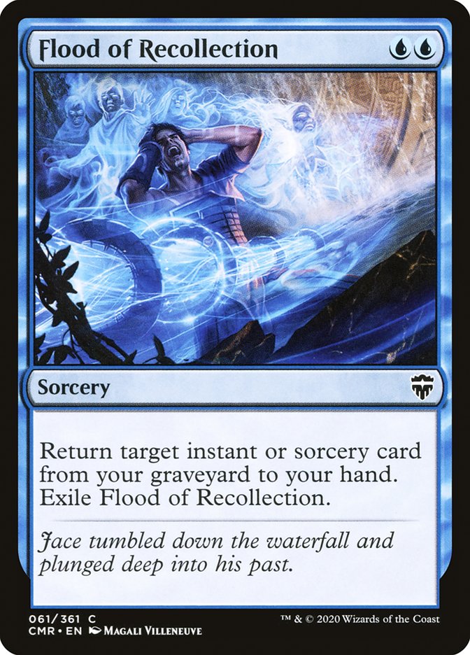 Flood of Recollection [Commander Legends] [Foil]