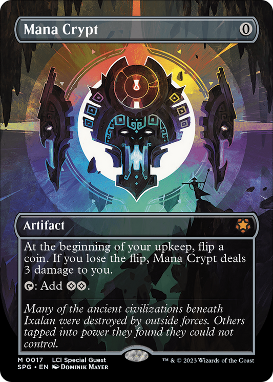 Mana Crypt (Borderless) [The Lost Caverns of Ixalan Special Guests] [Foil]
