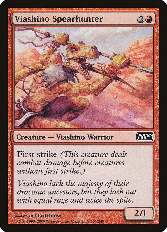 Viashino Spearhunter [Core Set 2010] [Foil]