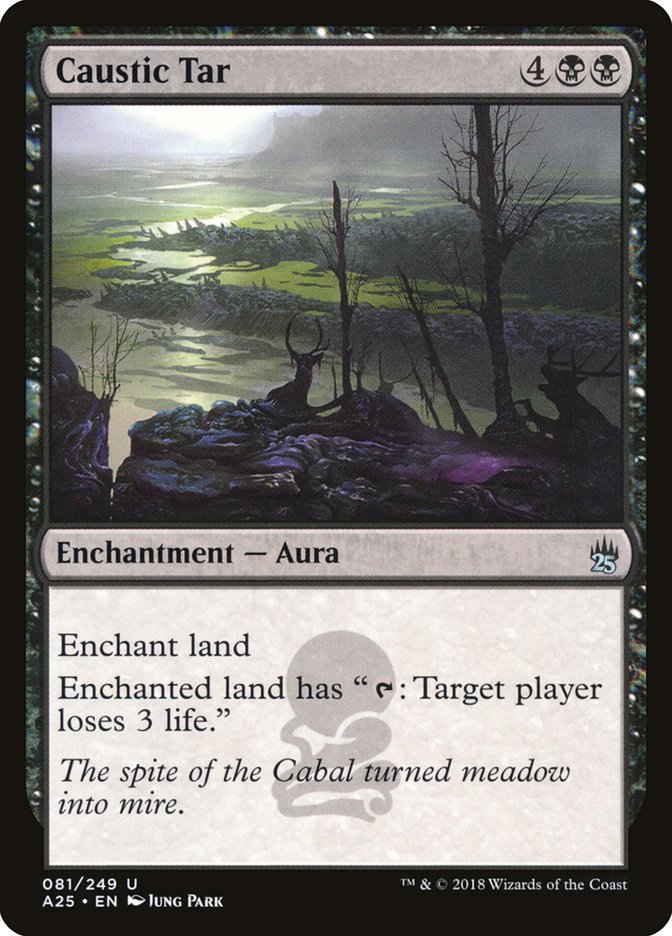 Caustic Tar [Masters 25] [Foil]