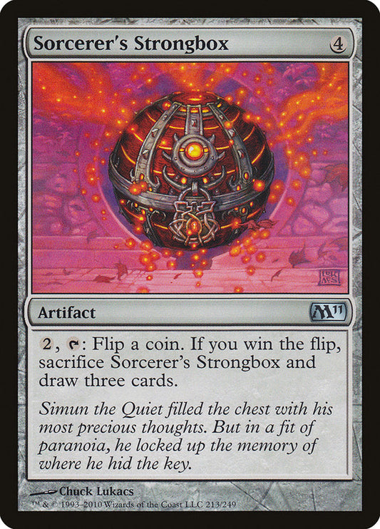 Sorcerer's Strongbox [Core Set 2011] [Foil]