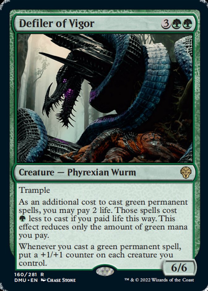 Defiler of Vigor [Dominaria United] [Foil]