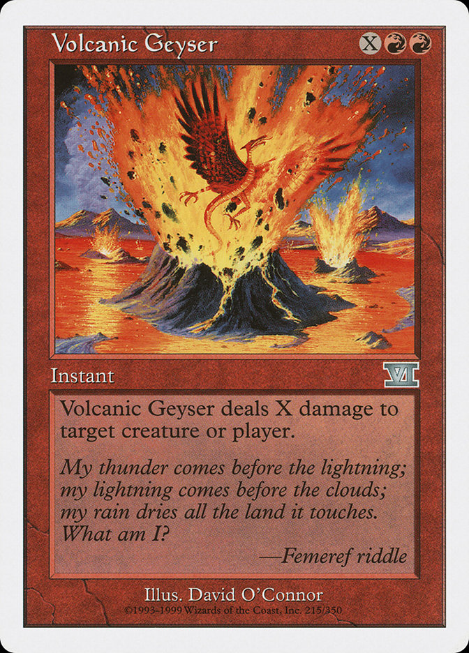 Volcanic Geyser [Sixth Edition]