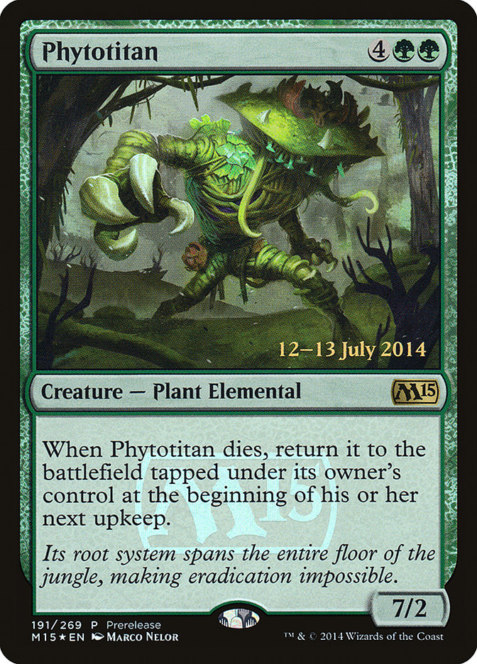 Phytotitan [Core Set 2015 Prerelease Promos]