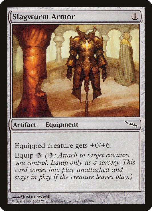 Slagwurm Armor [Mirrodin] [Foil]