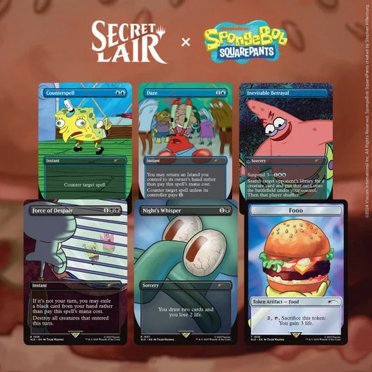 Secret Lair "Secret Lair x SpongeBob SquarePants: Internet Sensation" Non-Foil