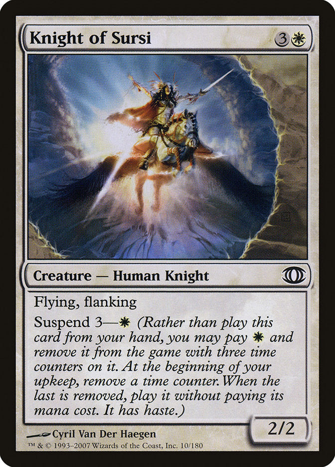 Knight of Sursi [Future Sight] [Foil]