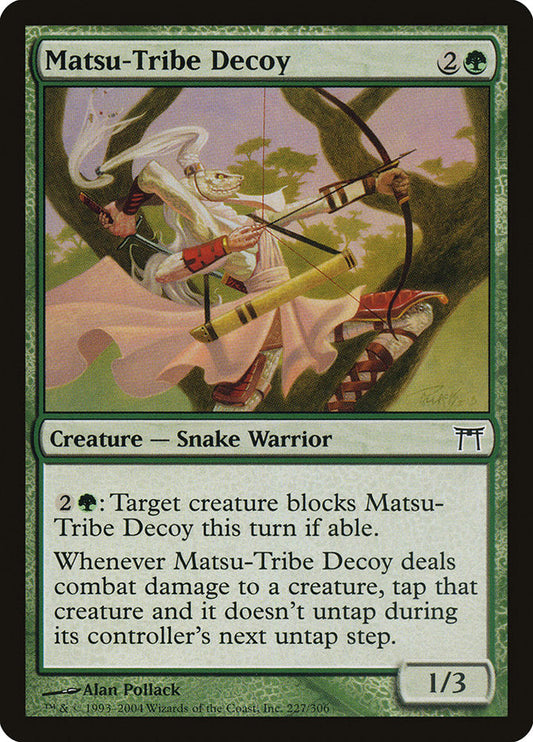 Matsu-Tribe Decoy [Champions of Kamigawa] [Foil]