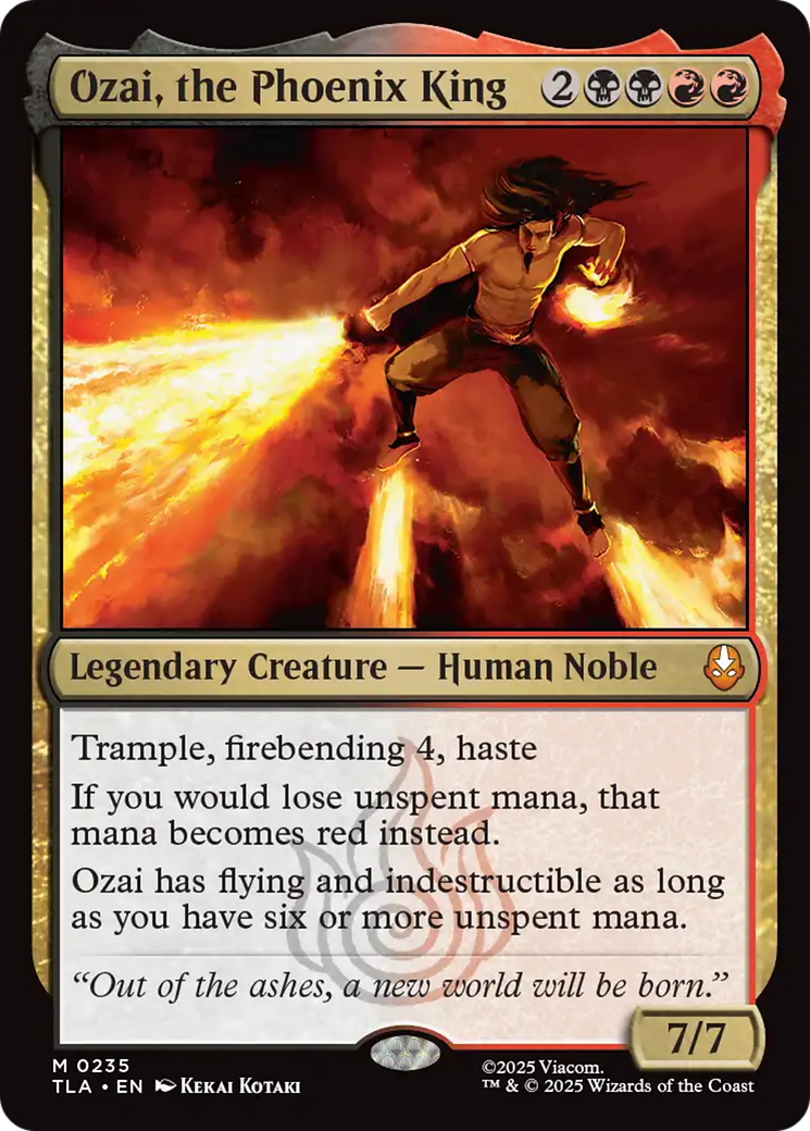 Ozai, the Phoenix King [Avatar: The Last Airbender] [Foil]