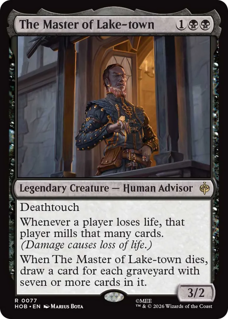 The Master of Lake-town [The Hobbit] [Foil]