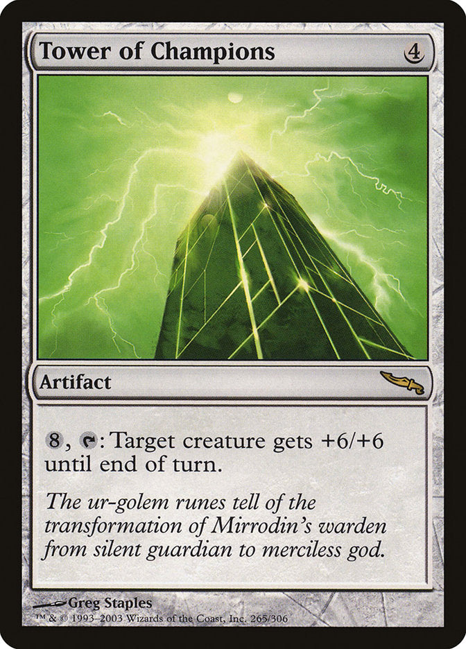 Tower of Champions [Mirrodin] [Foil]