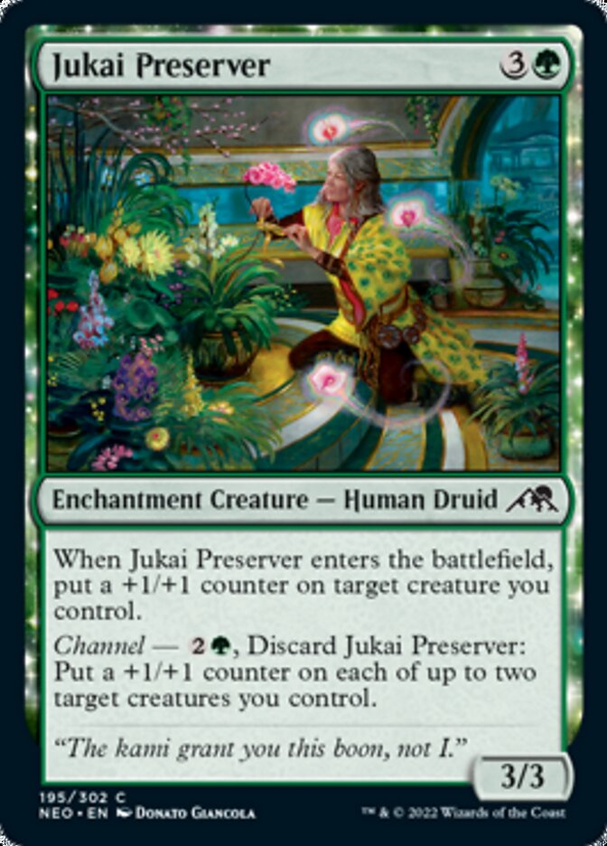 Jukai Preserver [Kamigawa: Neon Dynasty] [Foil]