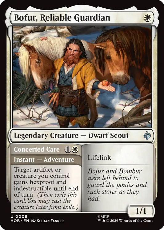 Bofur, Reliable Guardian [The Hobbit] [Foil]